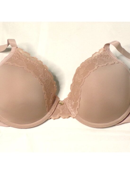 🆕 NATORI Refined Full Underwire T-Shirt Bra 38C Pecan Beige #7313219 - Picture 5 of 8